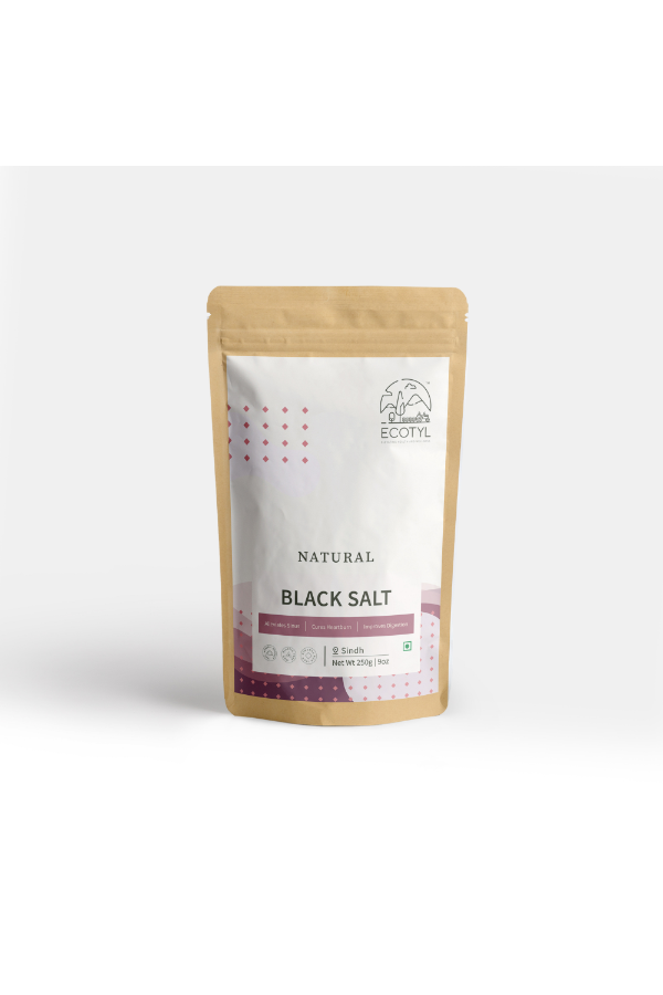 Ecotyl Organic Black Salt Powder - 250 g